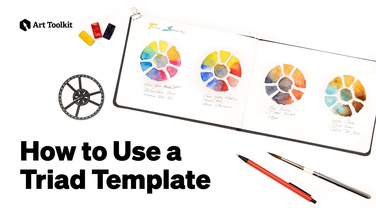 How to Use a Triad Template