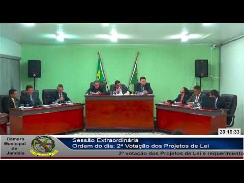 Sessão Odinária da Câmara Municipal de Jandaia - Goiás