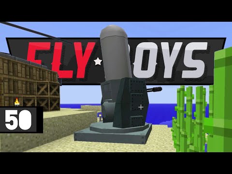Minecraft FLYBOYS! Coastal Defense • E50