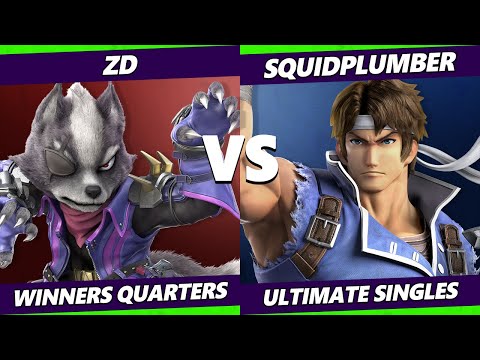S@X 460 Winners Quarters - ZD (Wolf) Vs. Squidplumber (Richter) Smash Ultimate - SSBU