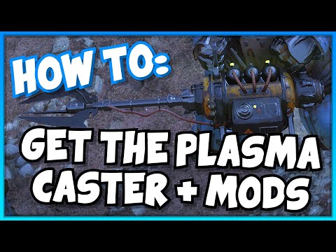 How to get the PLASMA CASTER and MODS PLANS + How to craft a LEGENDARY PLASMA CASTER in FALLOUT 76