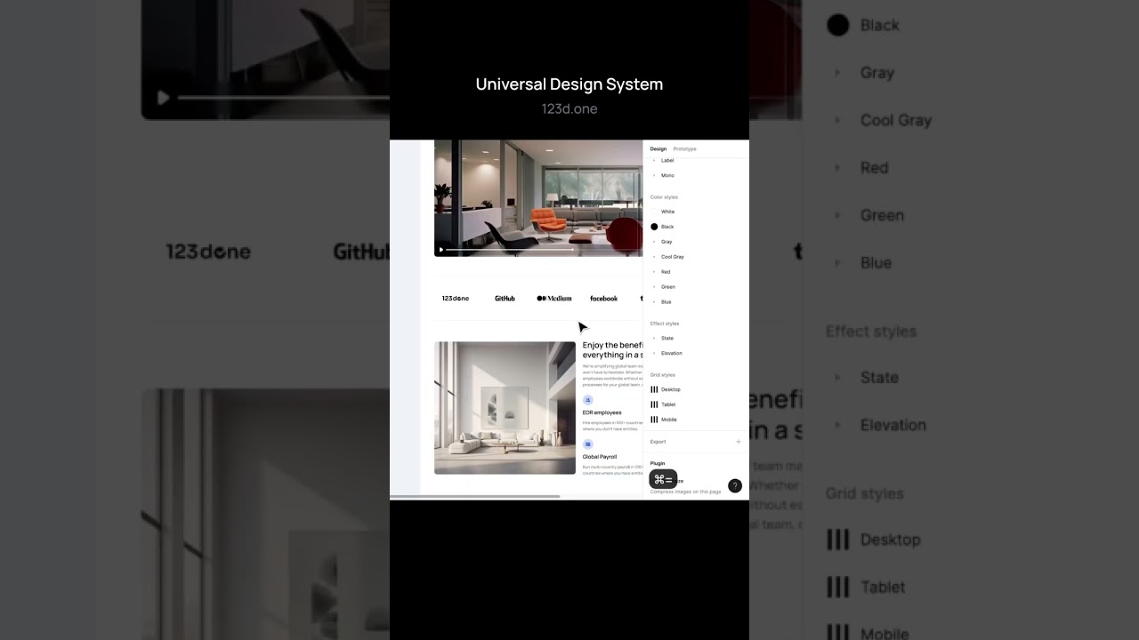Working with Templates #figma #template #designsystem