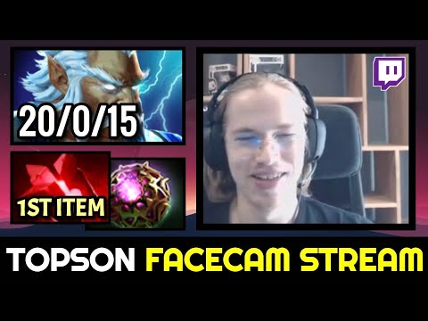 TOPSON Carry the Game with Unkillable Zeus — STREAM with FACECAM
