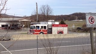 preview picture of video 'Botetourt County - Medic 12-1, Car 12, and Wagon 2 Responding'