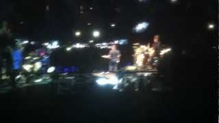Bruce Springsteen - band entrance and opening song  - Auburn Hills, Michigan - 2012