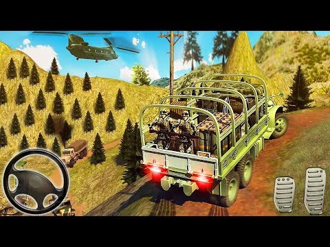 Offroad Army Transporter Truck Driver - Android GamePlay
