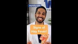 What Are the Signs of Hay Fever? #shorts