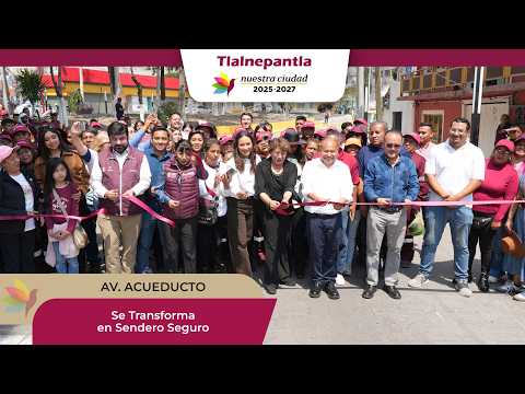 Av. Acueducto se Transforma en Sendero Seguro