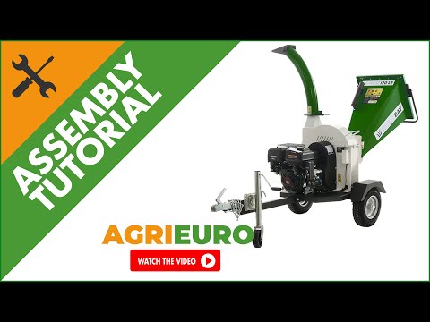 GreenBay GB-WDC 120 LE Heavy-duty Petrol Garden Shredder - Loncin engine - Assembly tutorial