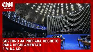 Vídeo: Governo já prepara decreto em caso de aprovação da PEC do fim da 6x1 | CNN PRIME TIME