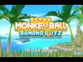 Super Monkey Ball Banana Blitz Title Screen Wii