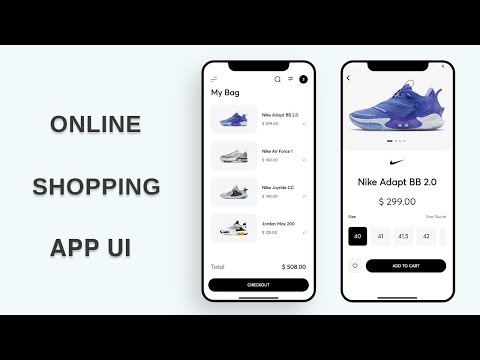 Flutter UI - Shoes Online Shopping App  - Speed Code