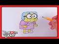 Big City Greens Gramma Alice Cartoon Comes To Life How NOT To Draw Disneychannelanimation