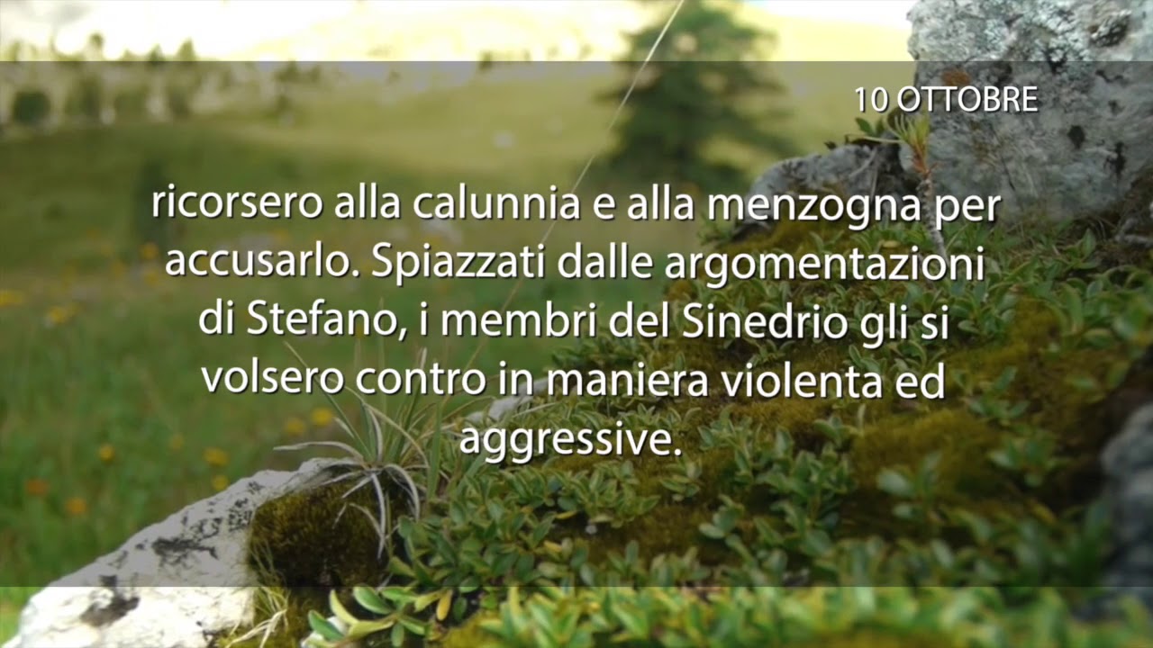Meditazione del 10 Ottobre 2018 “FEDELTÀ”
