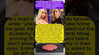 Eminem Reveals Why He May Never Return to the GRAMMYs 🎤#Eminem #GrammyAwards #NickiMinaj