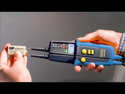 PAN MV-1000AD - Voltage Tester 1000V LED + LCD + Rotary Field Indication
