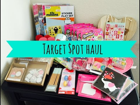 Target Dollar Spot Haul 2016 #1 Video