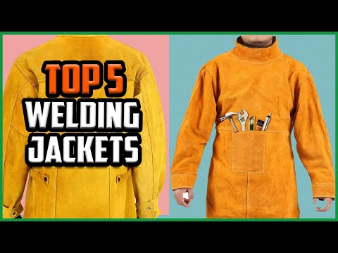 Spartan full sleeves leather welding jackets, size: medium