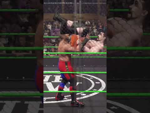 Earl of Excellence vs Fentos CAGE MATCH / Ep.20 N-FHW #wrestling #gaming #wwe #wwe2k24