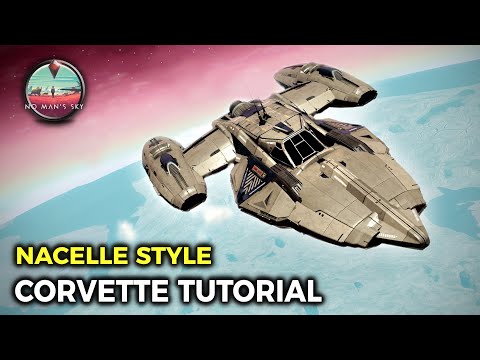 Nacelle-Style Fighter Corvette Build Guide (No Man’s Sky Tutorial)