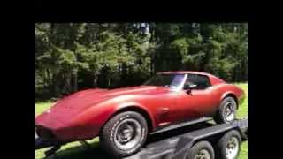 SOLD!! - 1976 Chevrolet Corvette Rare L82 4 Speed Manual Transmission
