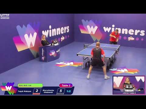 Winners League  09.09.21  Tupyk Maksym - Storozhenko Oleksandr 20:00