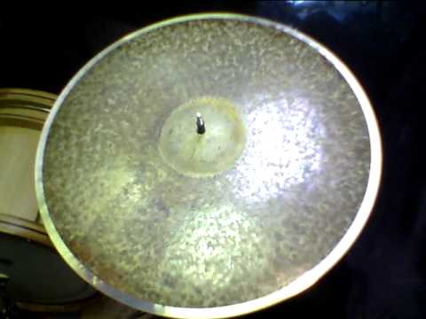 20 CLTB Turk Ride, 1920g - Handcrafted cymbals by Craig Lauritsen.MOV