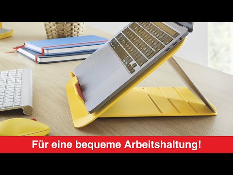 Artikelvideo 1 für LEITZ Laptop-Ständer Ergo Cosy grau, Artikelnummer 652757