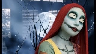 Sally (Nightmare Before Christmas) Make-up Tutorial