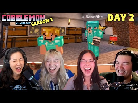 Best of Abe's Cobblemon Academy Season 2 Day 2 ft. Masayoshi, Sykkuno Fuslie, Yvonnie, & more