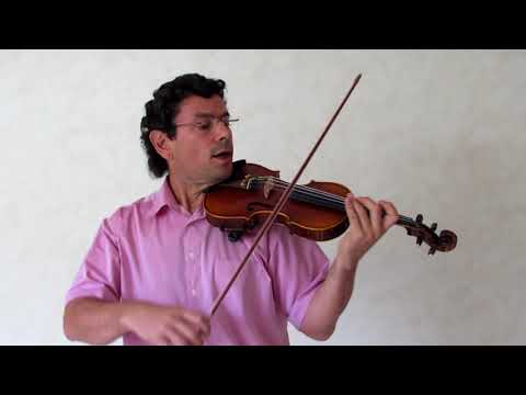 Volume 1 lesson 062 / 133 - Mini scales tuner slurred notes by 2 - Learning french Violin