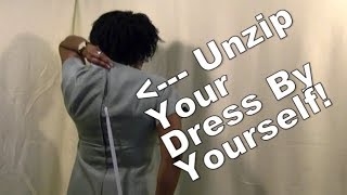ZIP YOUR OWN DRESS!!! DIY Zipper Assistant