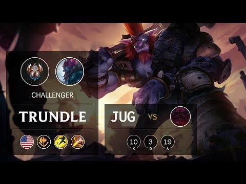 Trundle Jungle vs Ornn - NA Challenger Patch 9.23