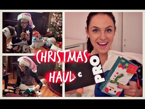 Opening Presents Christmas Morning | Christmas Haul 2014
