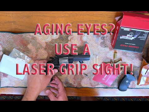 Aging Eyes?  Can't see the sights? Enter the Crimson Trace LG 207 and Smith 357PD 41 mag ultralight