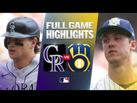 밀워키 VS 콜로라도 11:2 MLB 하이라이트