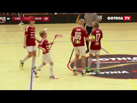 All the goals from B14 Lindås Waves IBK  - Hovslätts IK in Gothia Innebandy Finals 2016