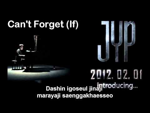 JYP ( Park Jing Young ) | IF [Can't Forget] Lyrics