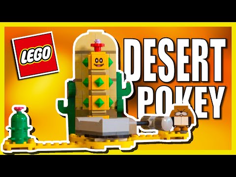 LEGO Mario Desert Pokey Review - How to Play, Is It Any Good? 71363