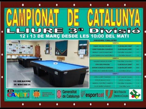 QUALIFICACIO I FINAL LLIURE 3ªDIVISIÓ