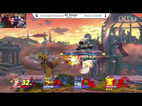 Gold Coast Smash - Kurogane Hammer & ClassicJono v Boozer & Leisha [Doubles Losers R3]