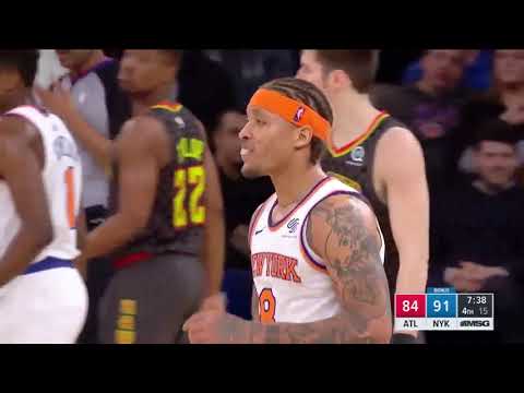 Michael Beasley fouls out in just 10 minutes, gets a standing ovation from Knicks fans