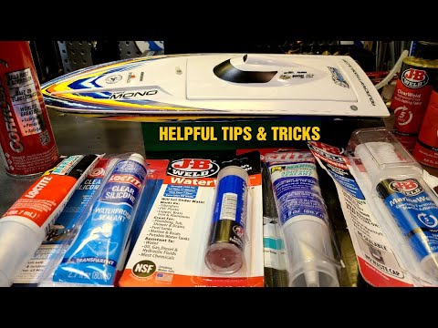 Electrics Waterproofing, Sealant & Adhesive Options For Rc Boats ABS Plastic & Polycarbonate