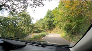 国道459号線　極狭5連ヘアピン