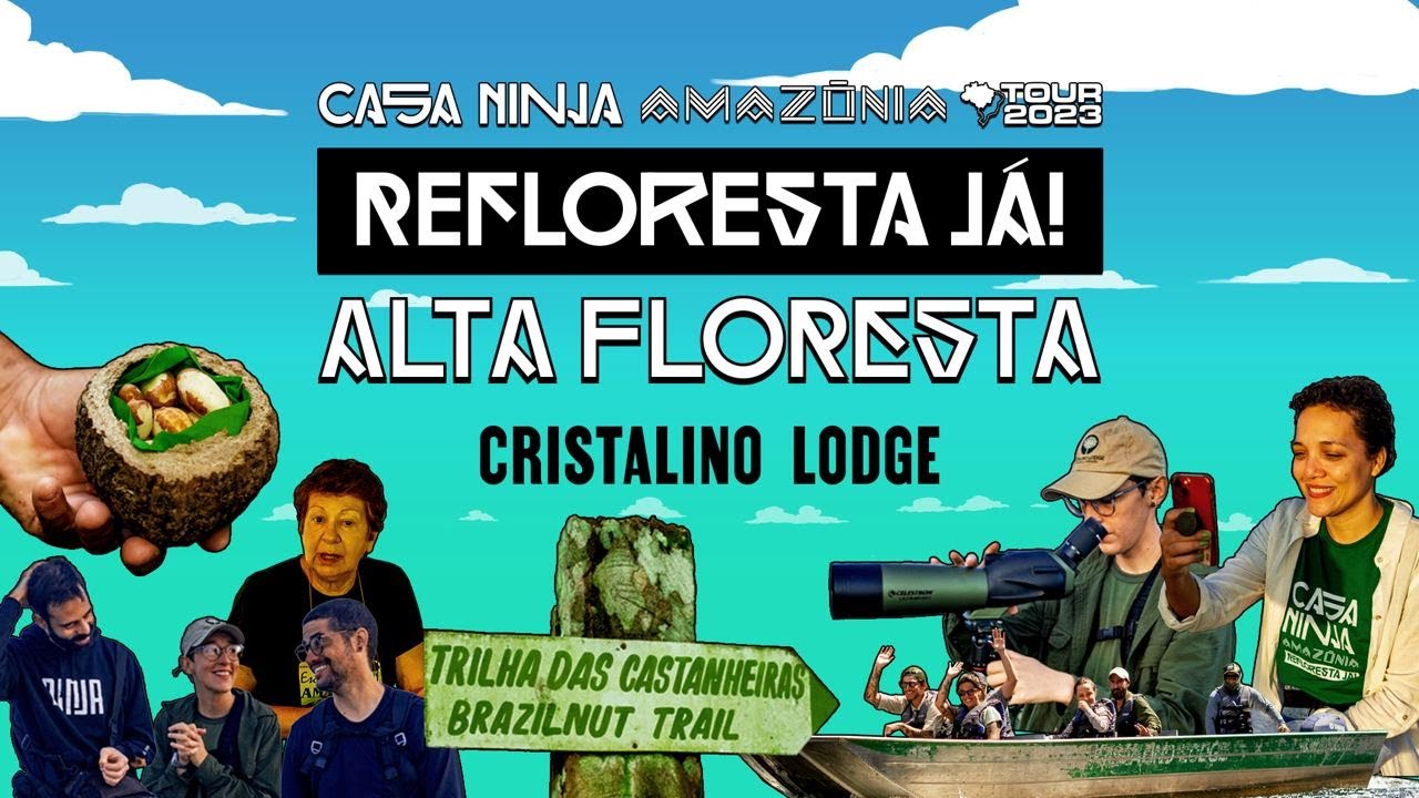 Nos hospedamos no meio da Amazônia e conhecemos uma árvore de 1000 anos | Casa NINJA Amazônia Tour