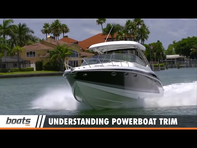 Lenny's Boating Tips: Understanding Powerboat Trim