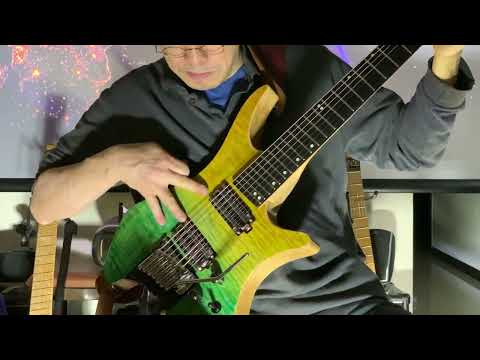 Impossible@guitar 7 strings With Sophia CSL 2:92 Seven 2026 - Avatar Green + GHOSTFIRE BULLET 3.0 HIGH-END SUPER THICK PADDED GIGBAG Safe Shipping image 20