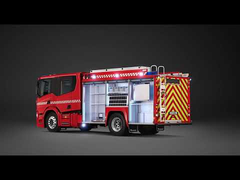 Scania vatrogasno vozilo