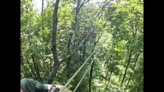 preview picture of video 'Zip Line Asheville NC | Navitat Canopy Adventures'