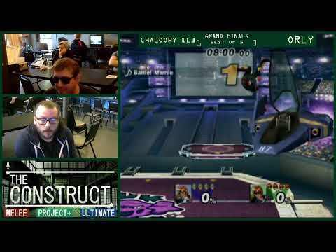 The Construct 185 P+ Grand Finals - Chaloopy (Falcon, Ganondorf) vs ORLY (Falcon)